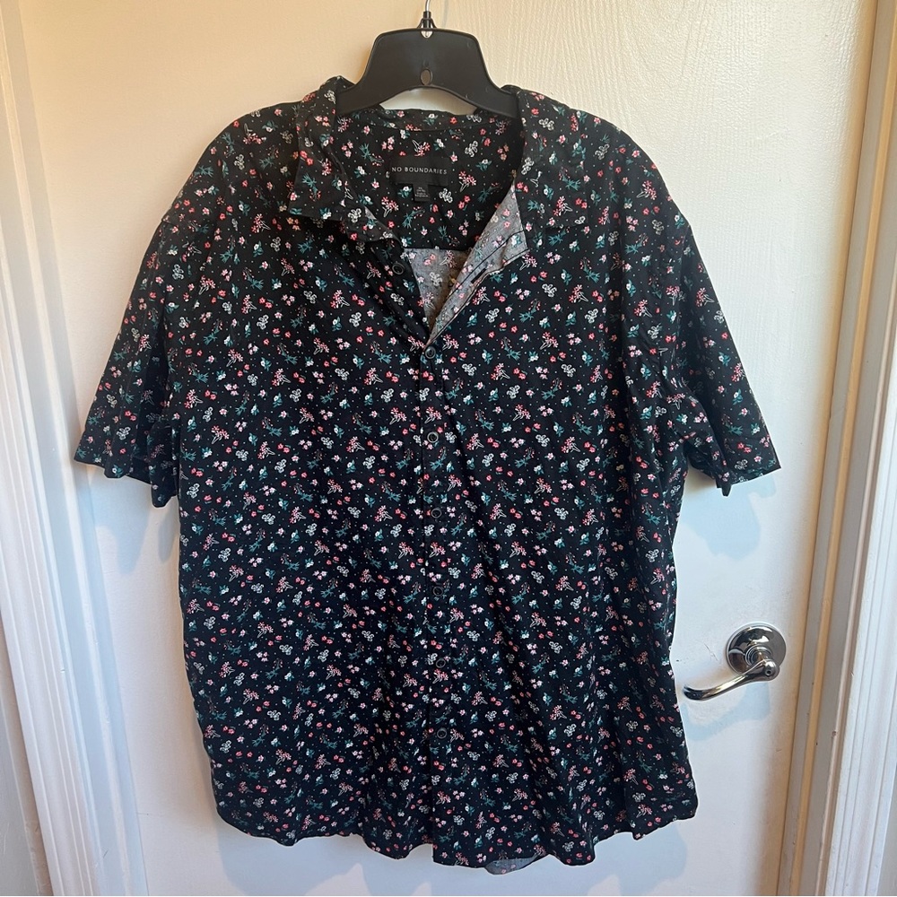 Floral Button Up
